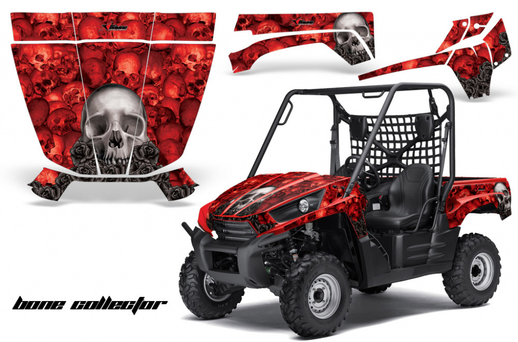 Bone Collector Red on a Kawasaki Teryx 750 2010-2012