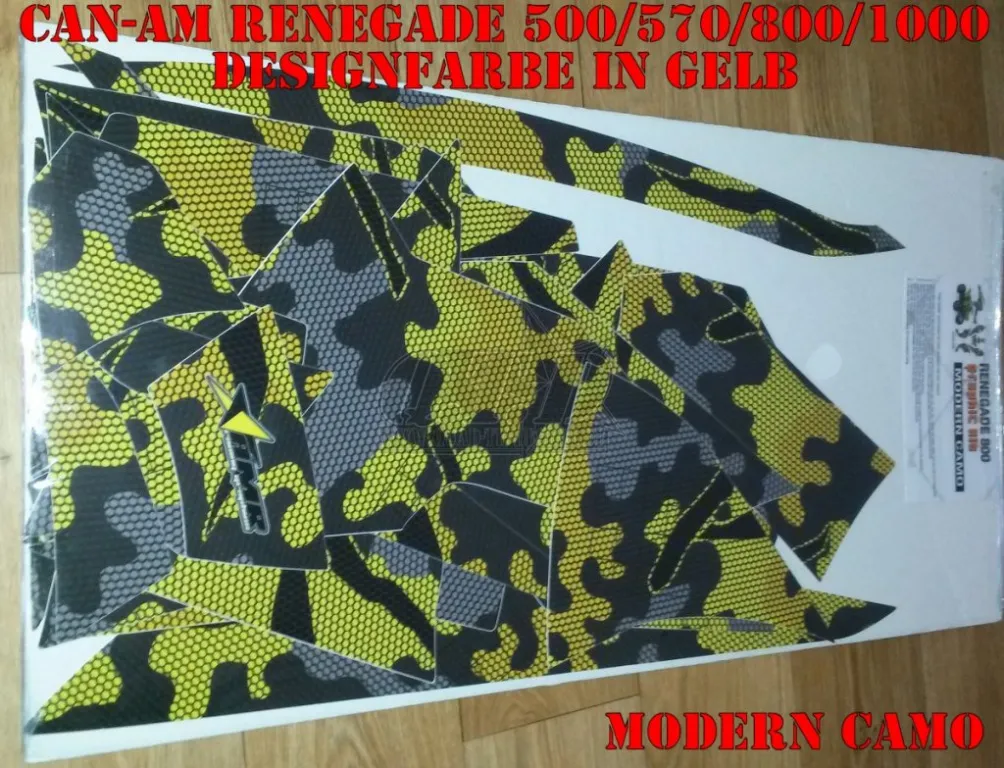 CAN-AM Renegade Modern Camo gelb