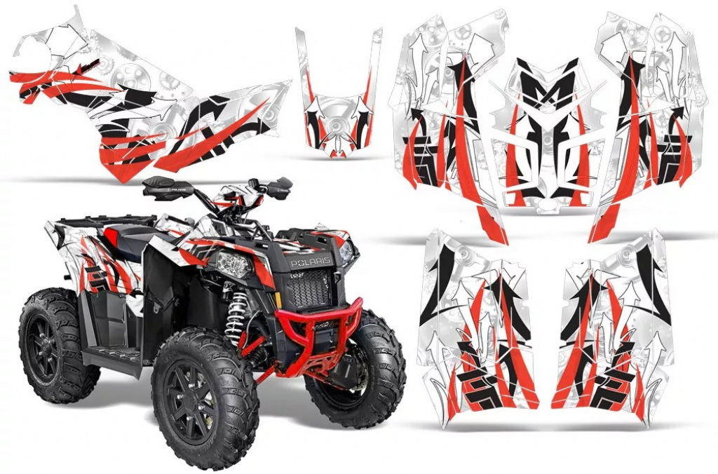 Expo Red for Polaris Scrambler 850/1000 XP 2013-2022