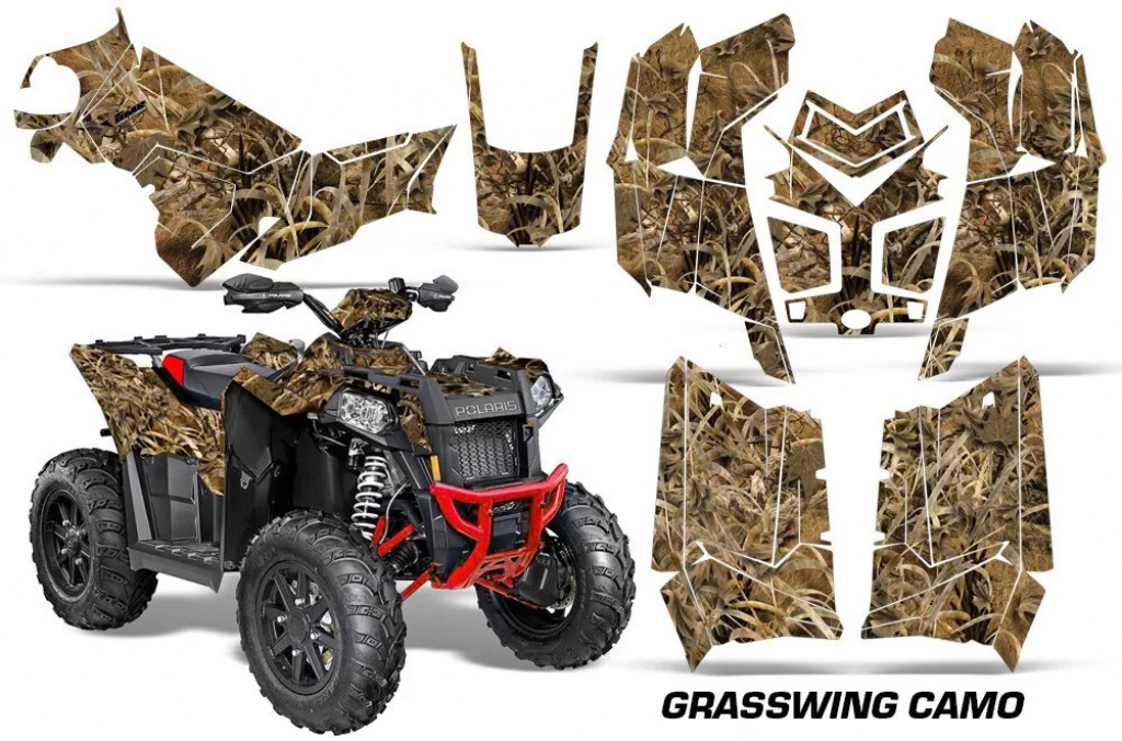 Grasswing Camo für Polaris Scrambler 850/1000 XP 2013-2022