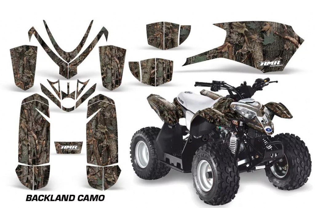 Backland Camo für Polaris Predator 50