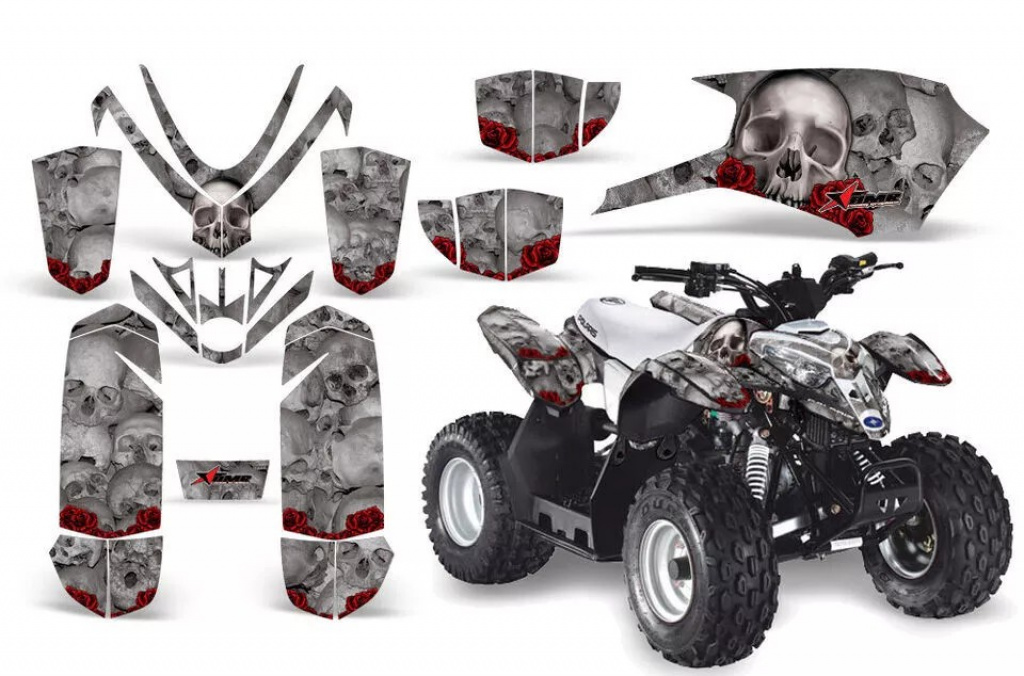 Bone Collector Silber für Polaris Predator 50