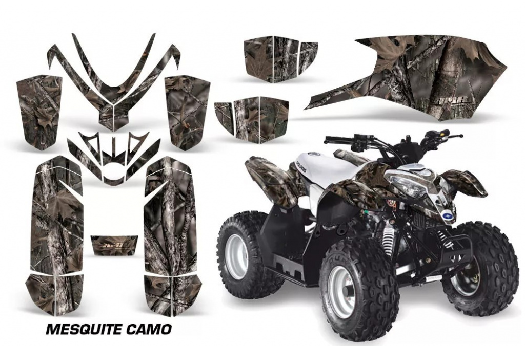 Mesquite Camo für Polaris Predator 50