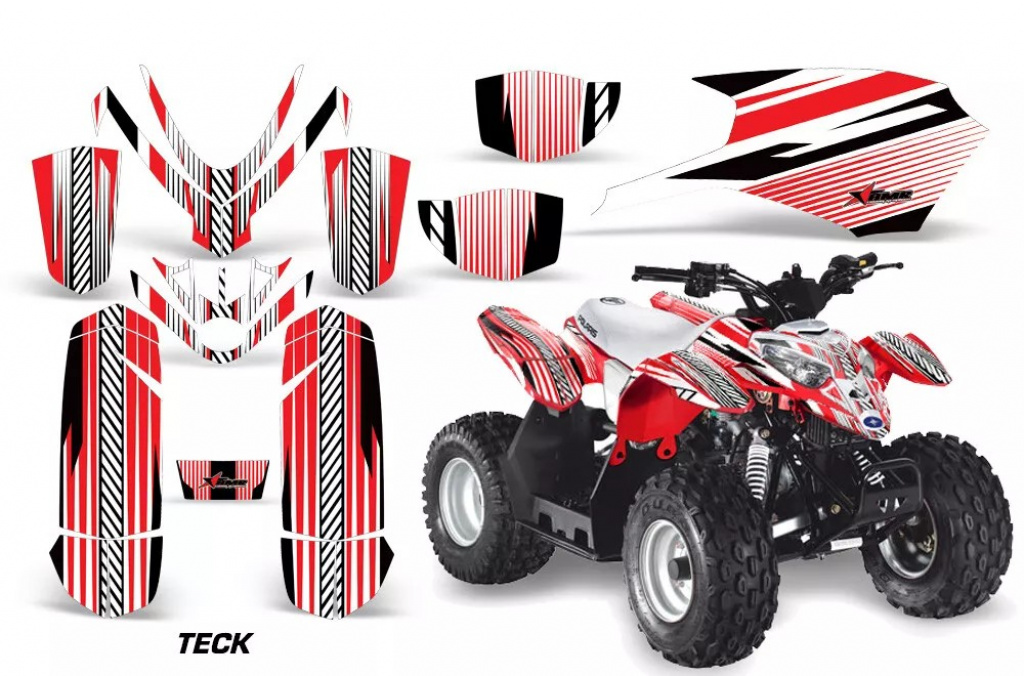 Treck Rot für Polaris Predator 50