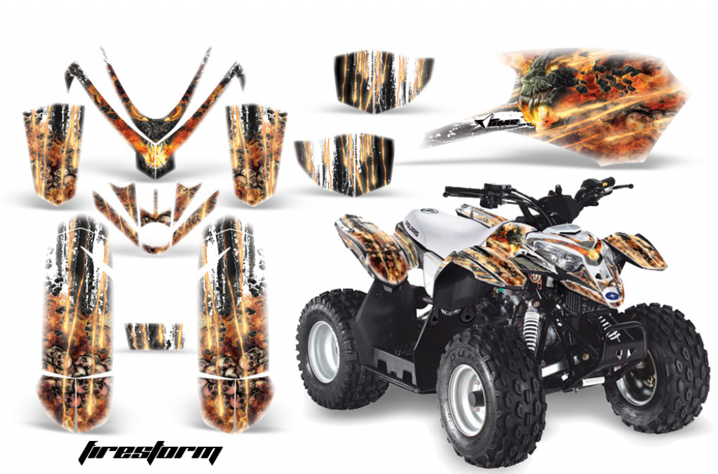 Firestorm Weiß für Polaris Predator 50