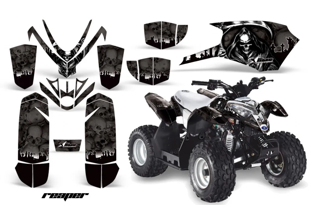 Reaper Schwarz für Polaris Outlaw 50