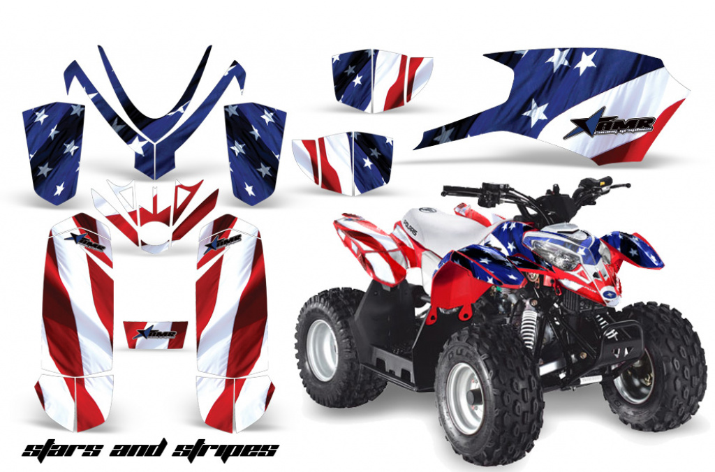 Stars and Stripes für Polaris Predator 50