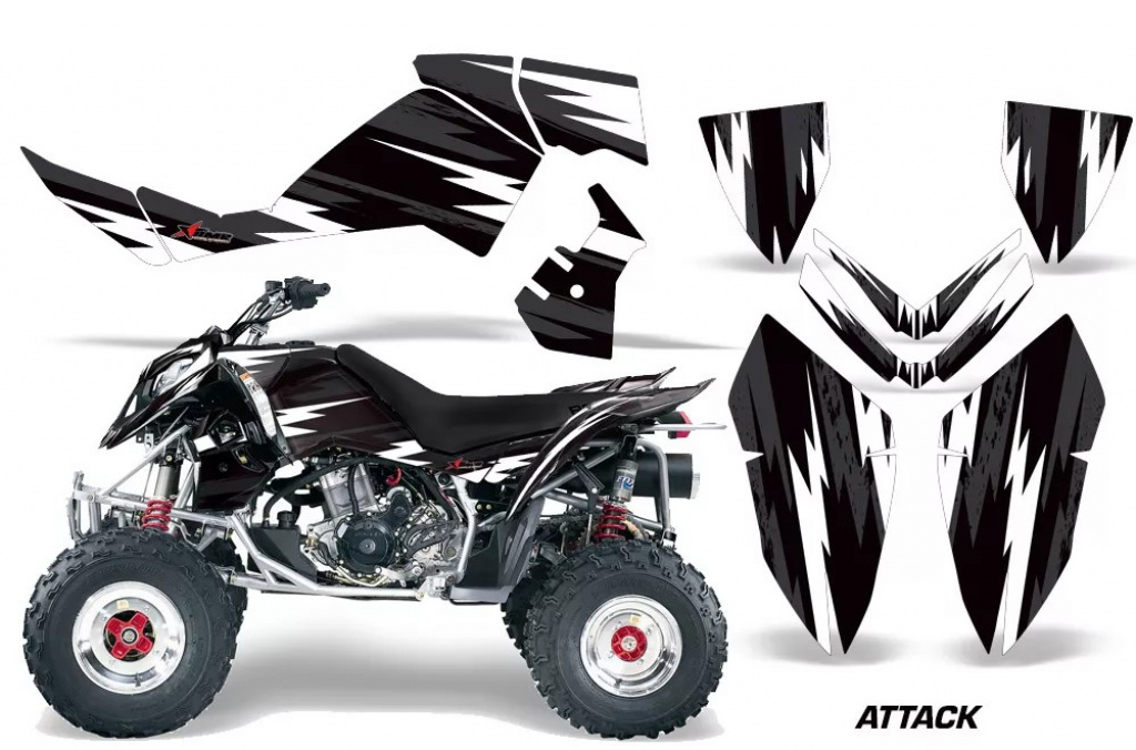 Attack Black for Polaris Outlaw 450/500/525 2006-2008