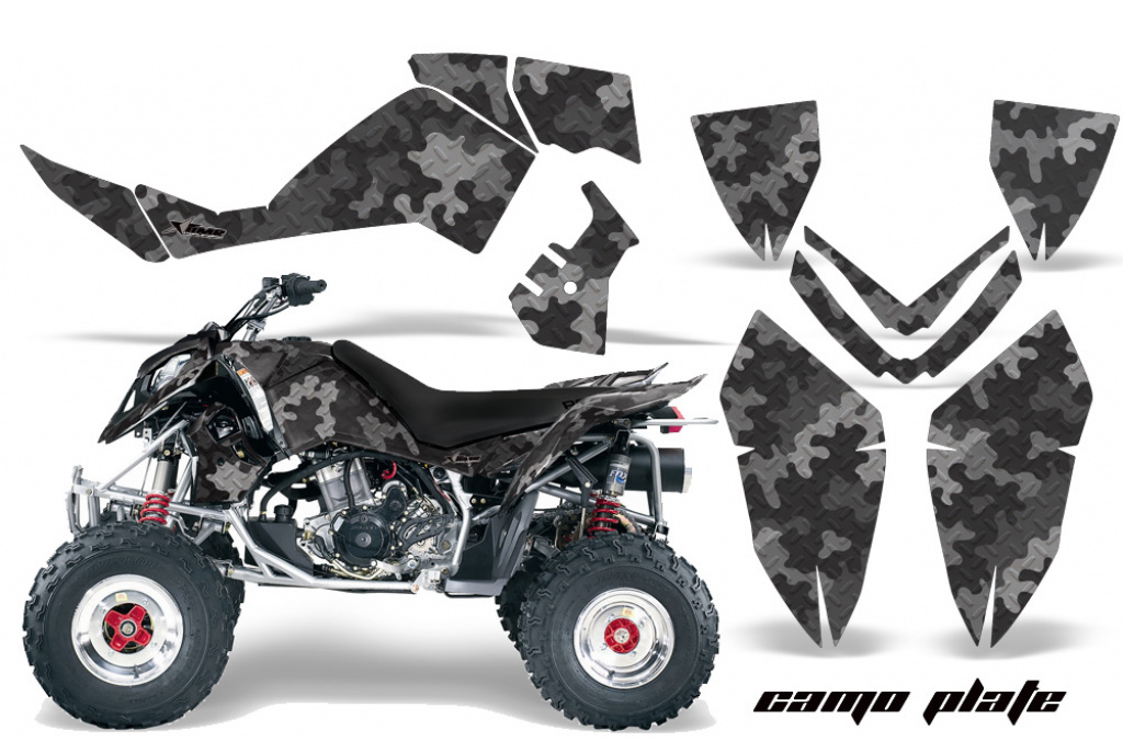 Camoplate Black for Polaris Outlaw 450/500/525 2006-2008