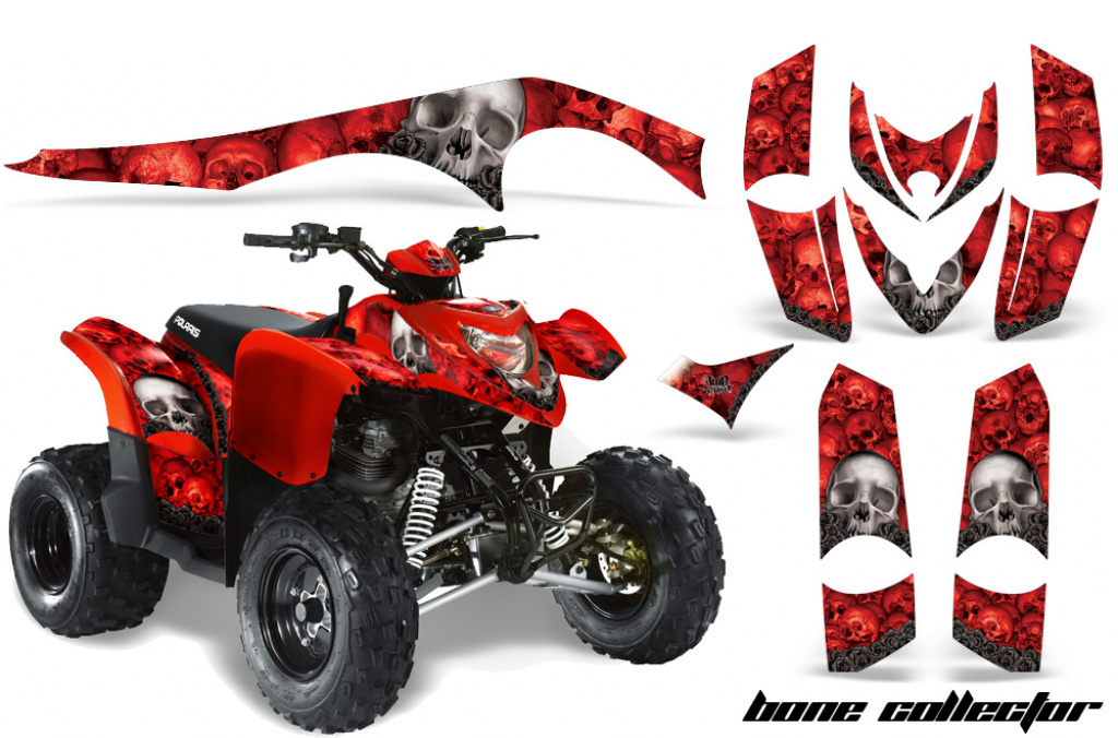 Bone Collector Rot für Polaris Phoenix 200 2005-2016