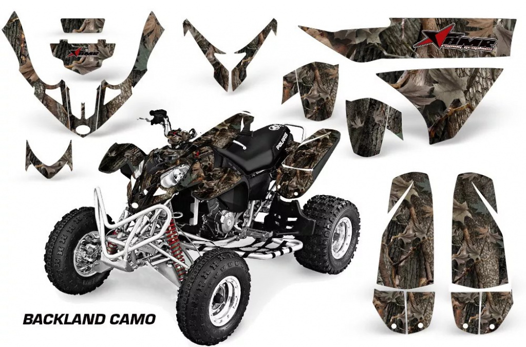 Backland Camo für Polaris Predator 500