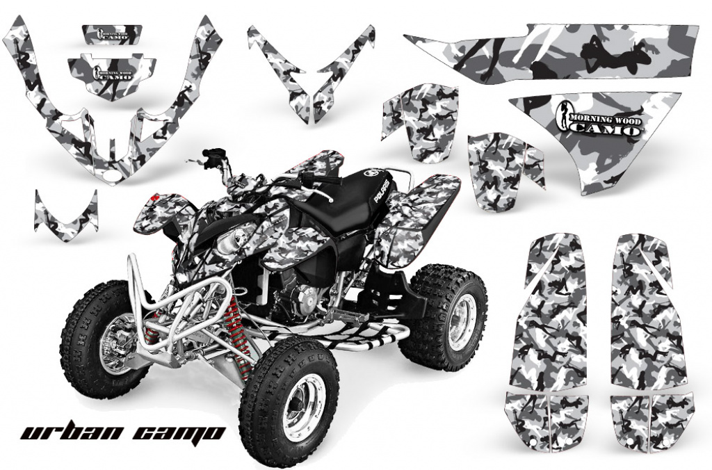 Urban Camo Weiß für Polaris Predator 500