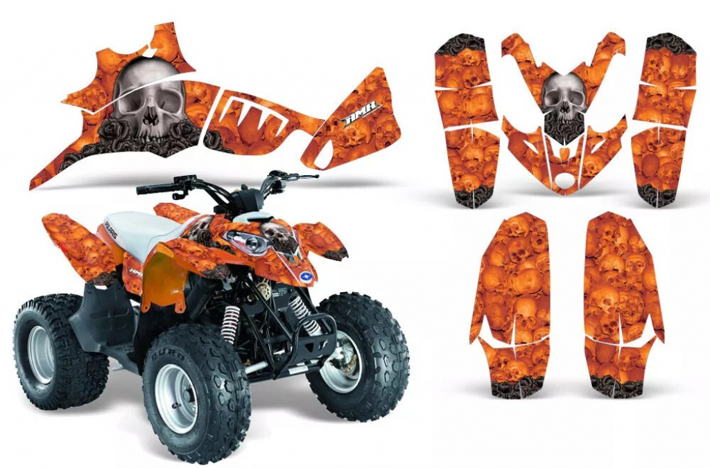Bone Collector Orange für Polaris Predator 90