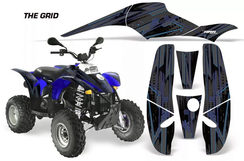 Grid Blau für Polaris Scrambler 1985-2009