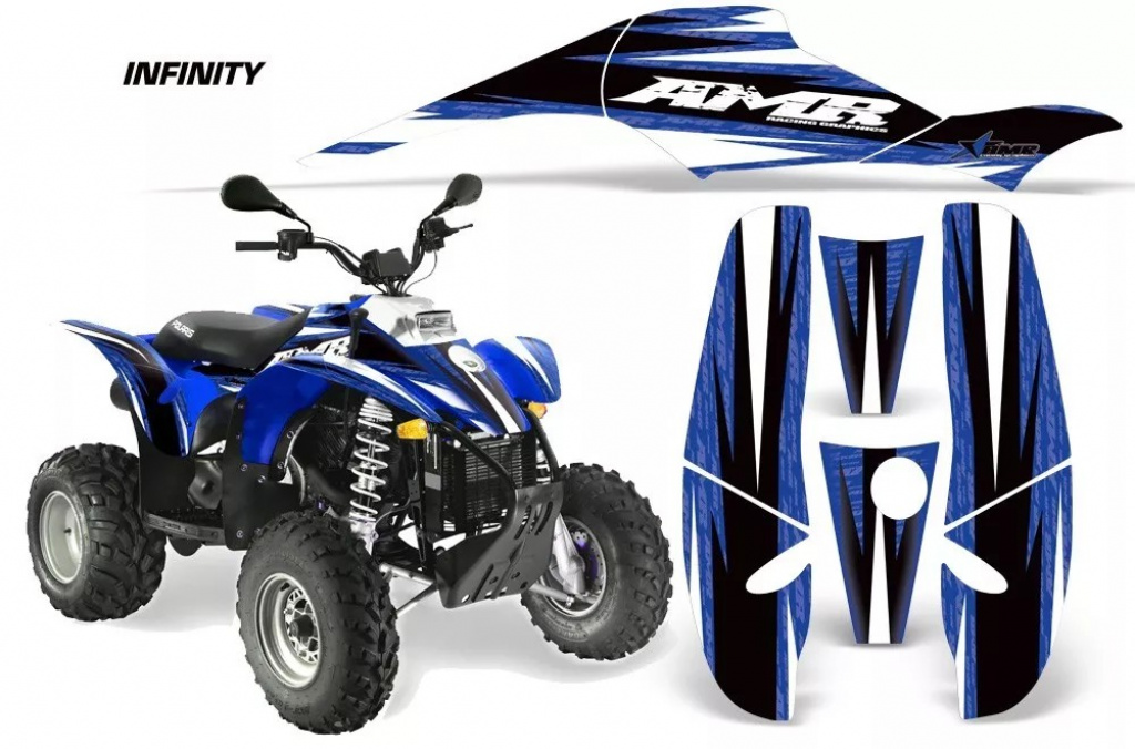 Infinity Blau für Polaris Scrambler 1985-2009