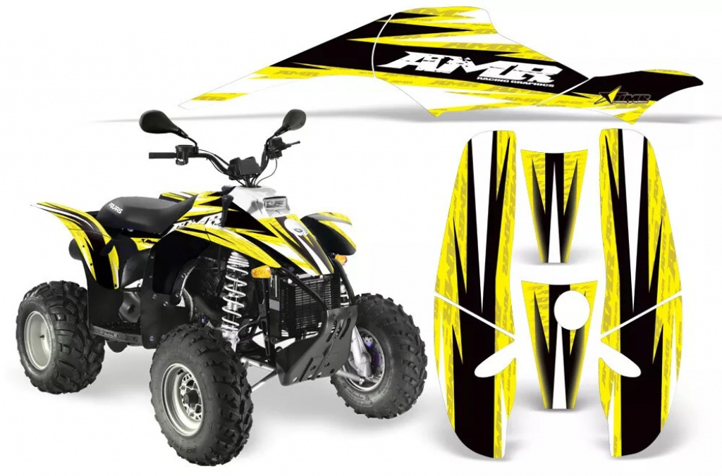 Infinity Gelb für Polaris Scrambler 1985-2009