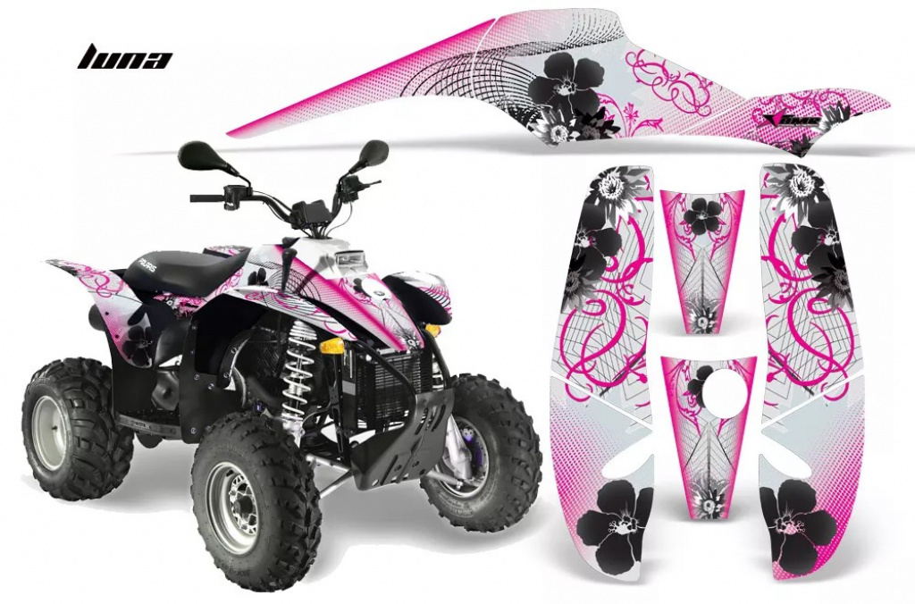 Luna Pink für Polaris Scrambler 1985-2009