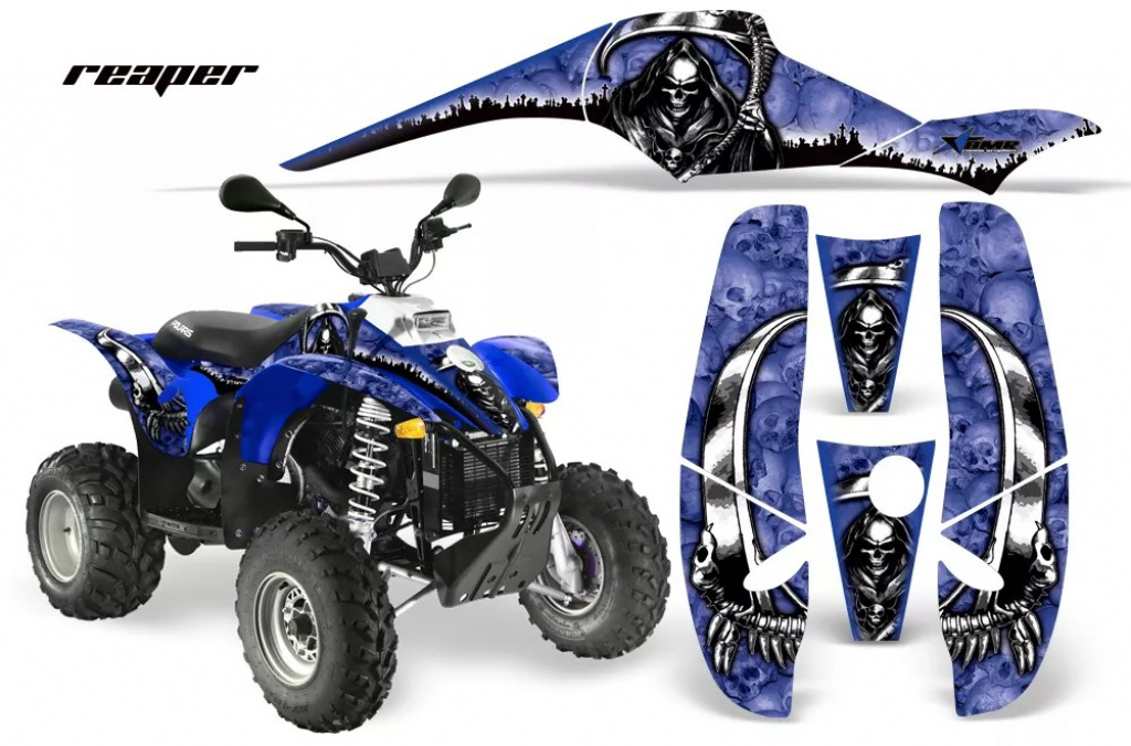 Reaper Blau für Polaris Scrambler 1985-2009