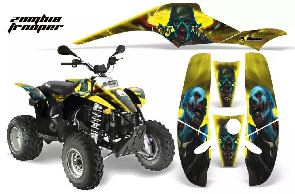 Zombie Trooper Gelb für Polaris Scrambler 1985-2009