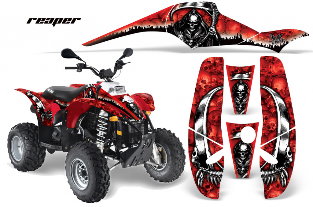 Reaper Rot für Polaris Scrambler 1985-2009