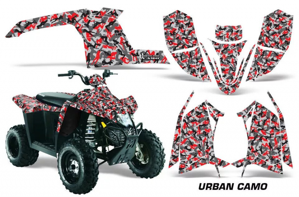 Urban Camo Rot für Polaris Trailblazer 2010-2013