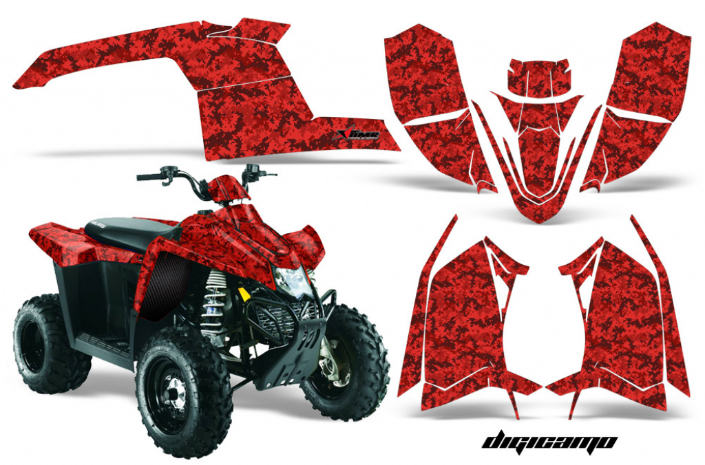 Digicamo Rot für Polaris Trailblazer 2010-2013