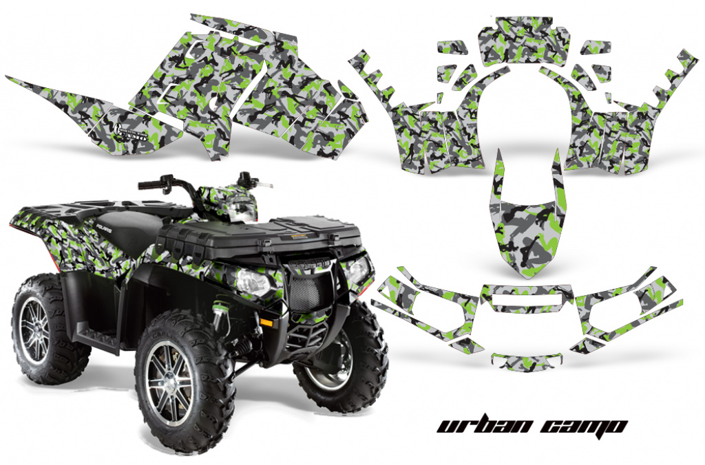 Urban Camo Grün für Polaris Sportsman 550 2009-2015