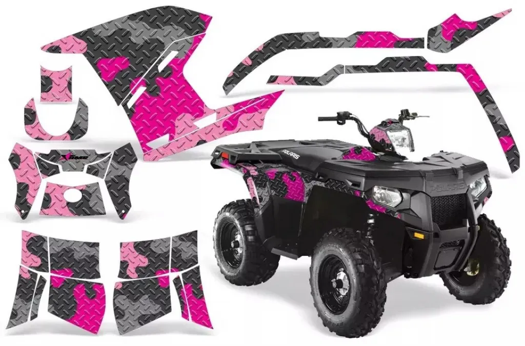 Camoplate Pink for Polaris Sportsman 800/500/400 11-15