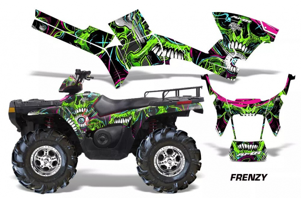 Frenzy Green for Polaris Sportsman 800/700/500 05-10