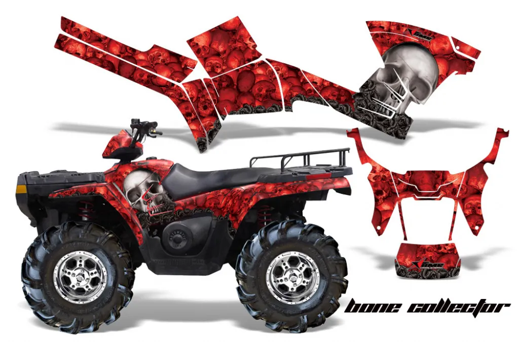 Bone Collector Red for Polaris Sportsman 800/700/500 05-10