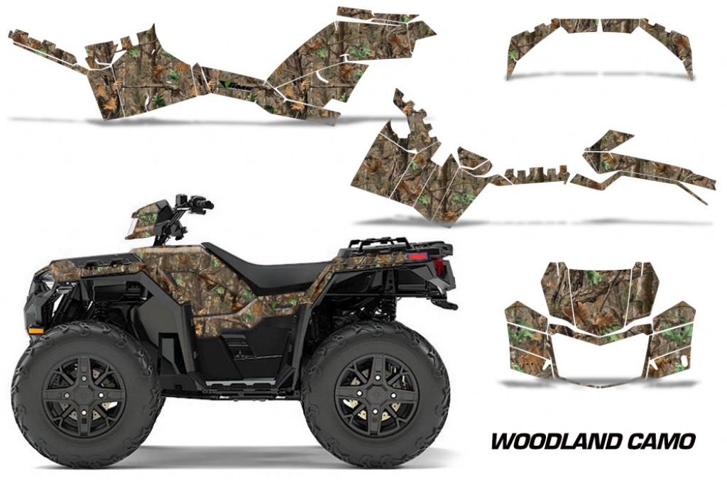 Woodland Camo für Polaris Sportsman 850/1000 17-20