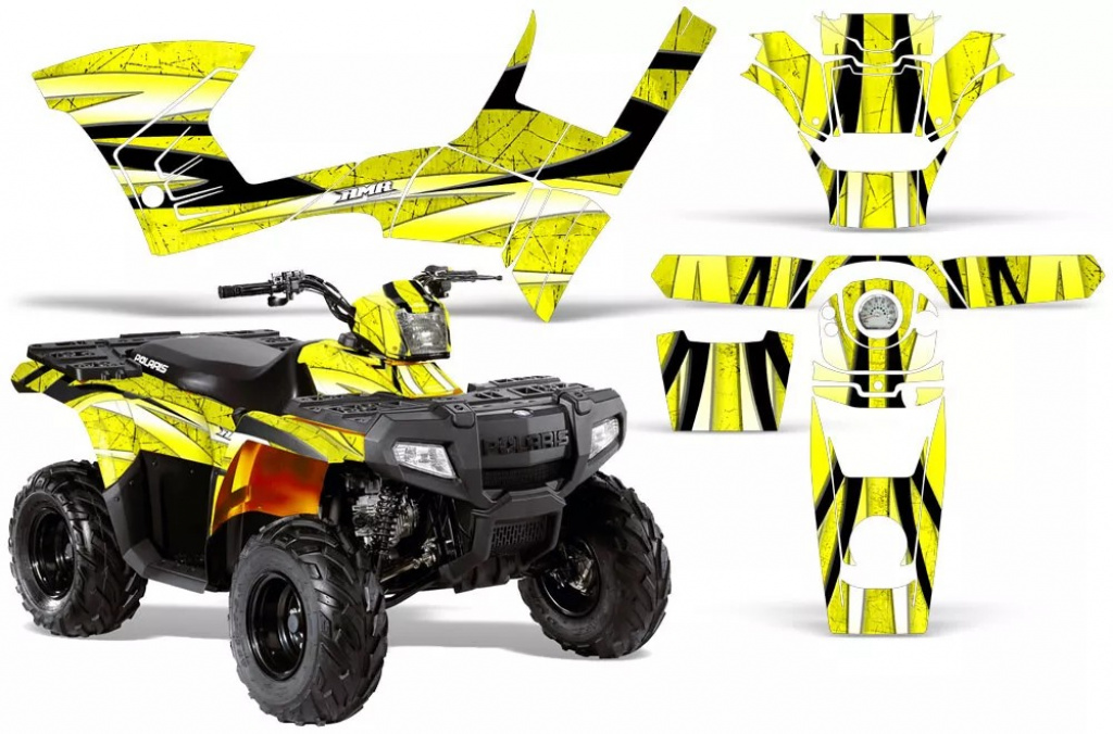 Fade Gelb für Polaris Sportsman 90/110