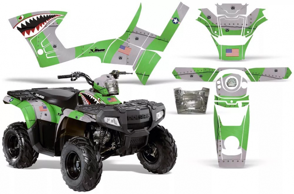 P40-Warhawk Grün für Polaris Sportsman 90/110