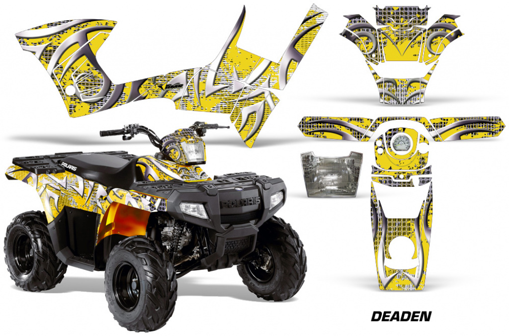 Deaden Gelb für Polaris Sportsman 90/110