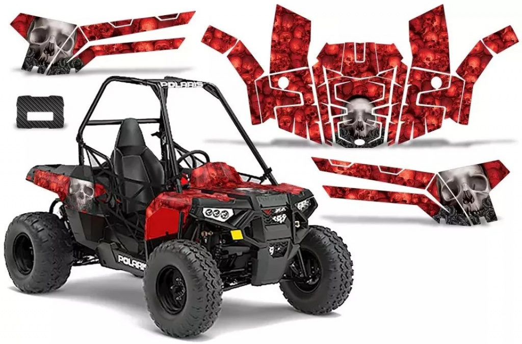 Bone Collector Red for Polaris Sportsman ACE 150 16-18