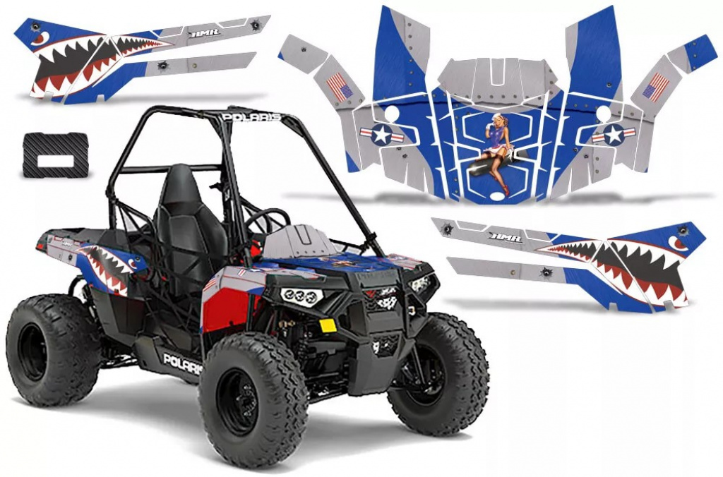 P40-Warhawk Blue for Polaris Sportsman ACE 150 16-18