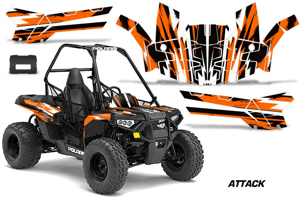Attack Orange for Polaris Sportsman ACE 150 16-18