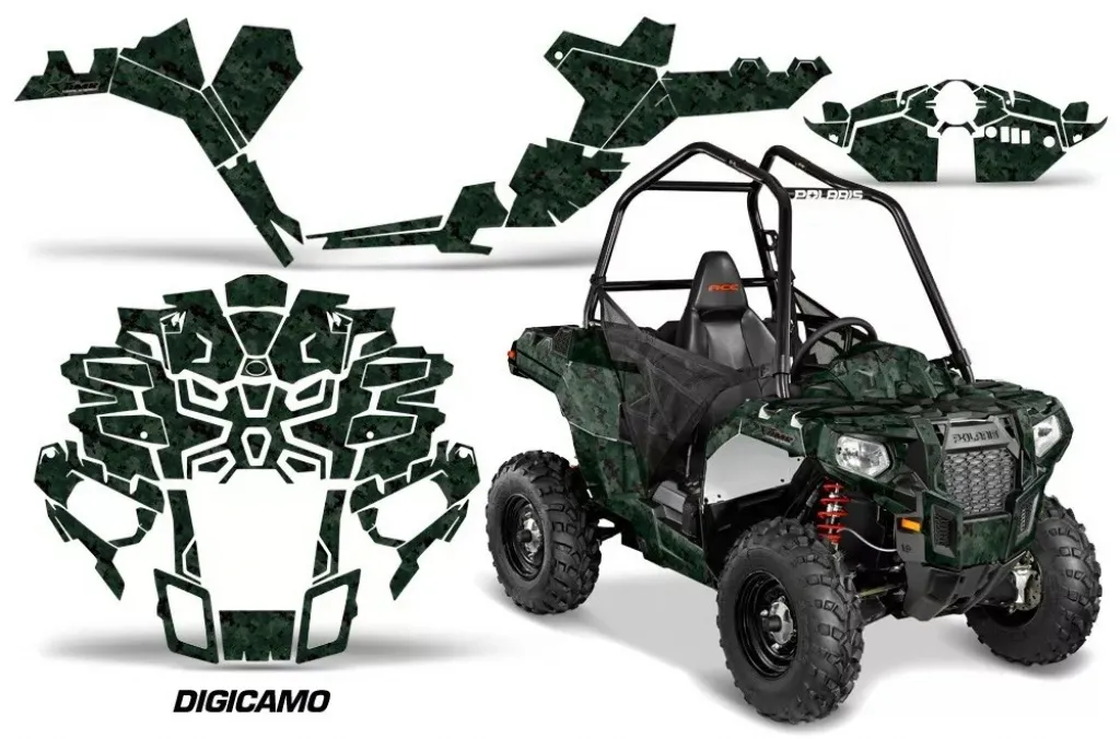 Digicamo Green for Polaris Sportsman ACE 325/570 14-16