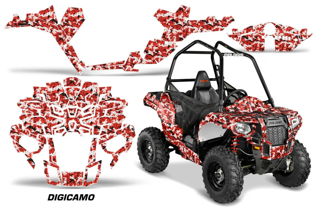 Digicamo Red for Polaris Sportsman ACE 325/570 14-16