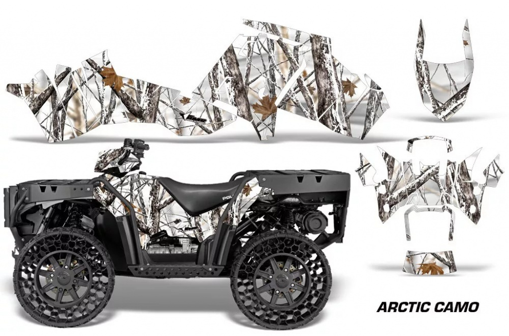 Arctic Camo für Polaris Sportsman WV850 12-15