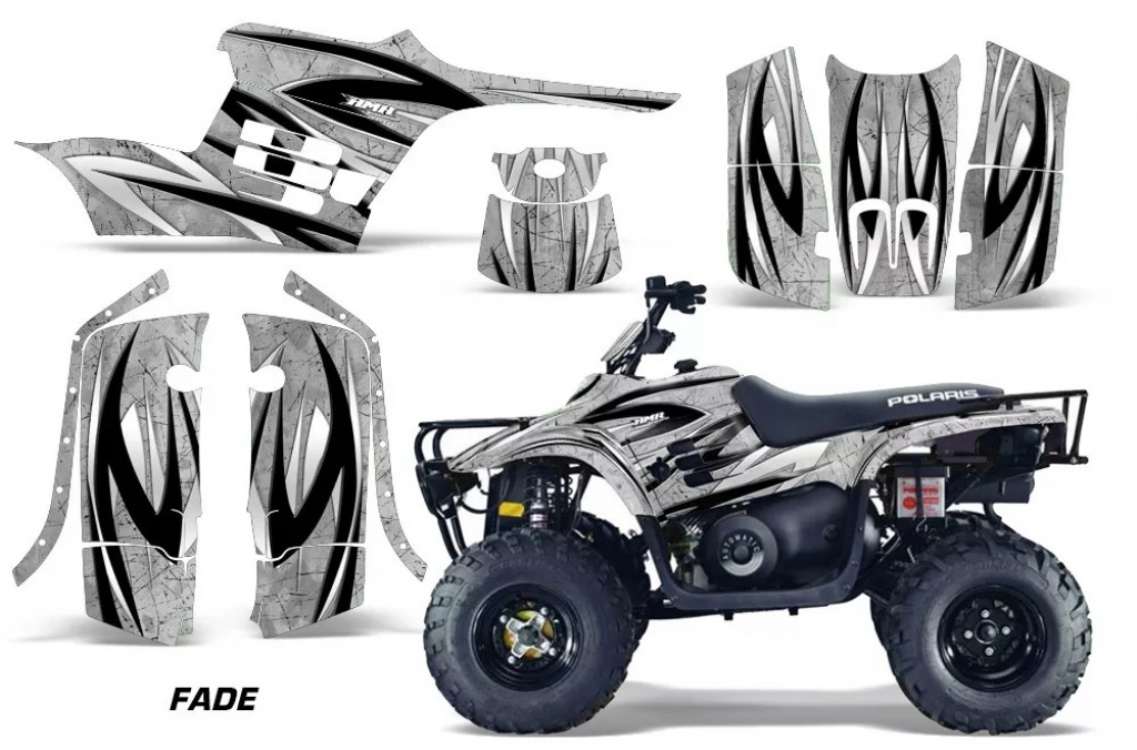 Fade Silber für Polaris Trailboss 330 04-09