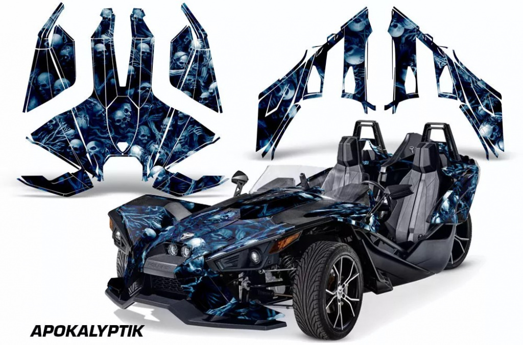 Apokalyptik Blau für Polaris Slingshot SL15-23
