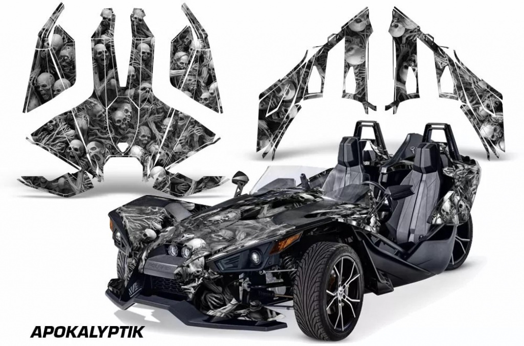 Apokalyptik Silber für Polaris Slingshot SL15-23