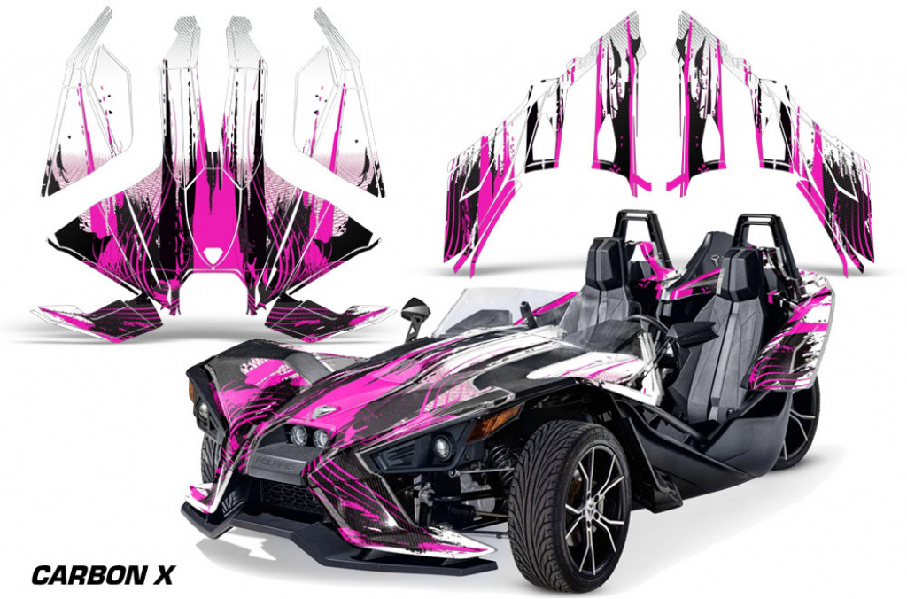 Carbon-X Pink für Polaris Slingshot SL15-23