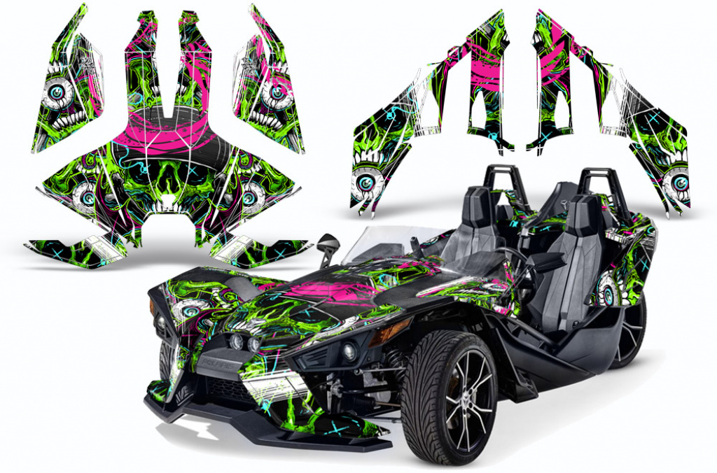 Frenzy Grün für Polaris Slingshot SL15-23