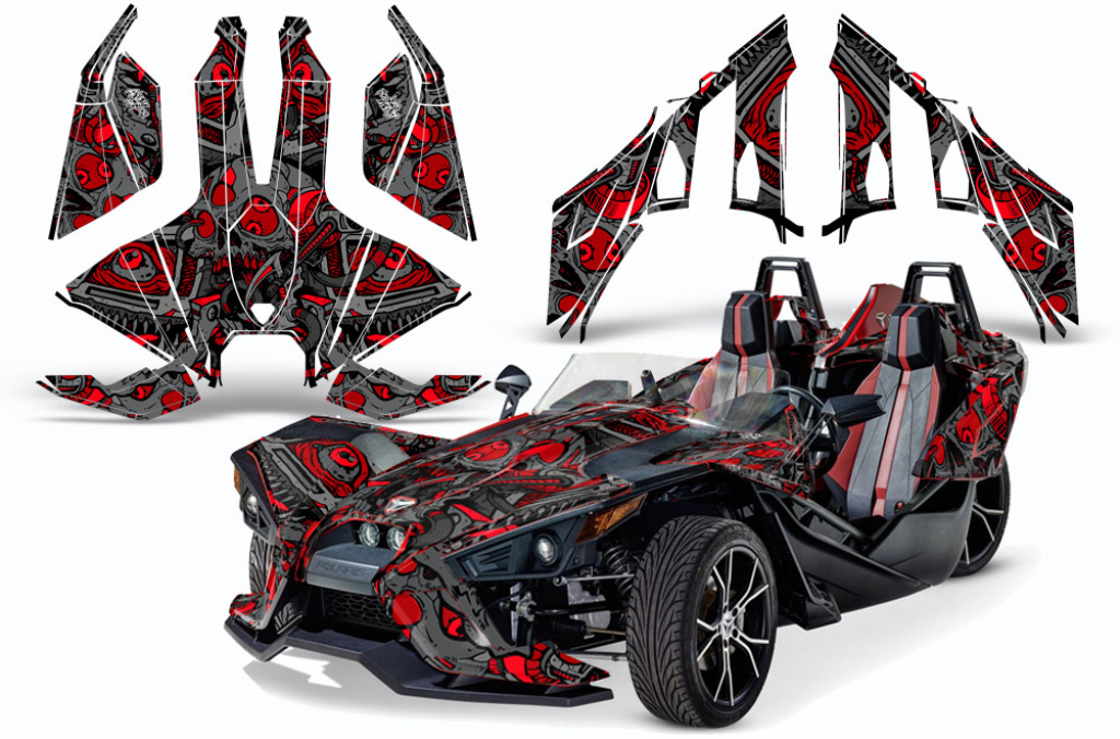 Tune In Rot für Polaris Slingshot SL15-23