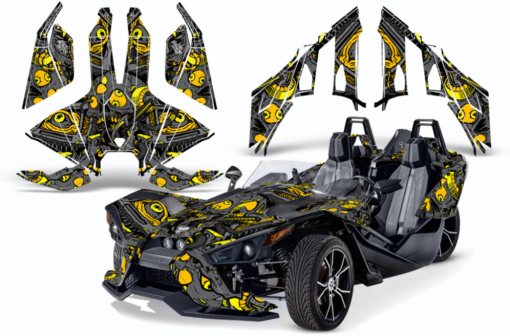 Tune In Gelb für Polaris Slingshot SL15-23