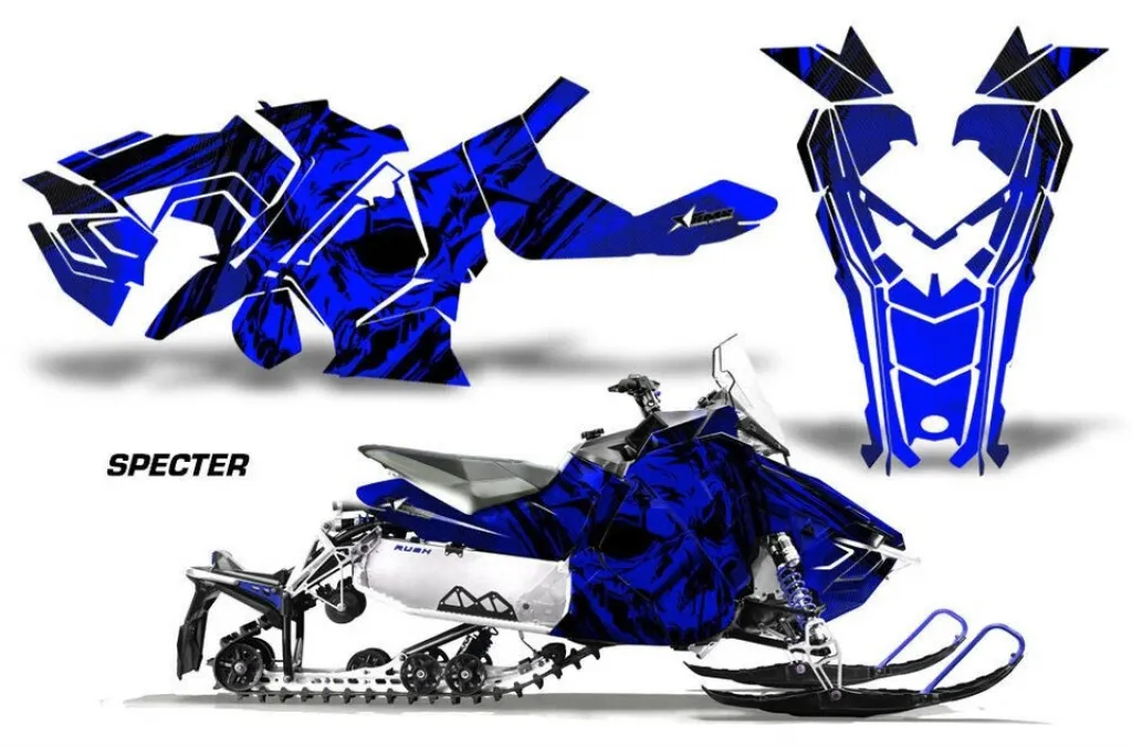 Specter Blau für Polaris Axys Rush Pro S/Switchback Pro S/Adventure 15+