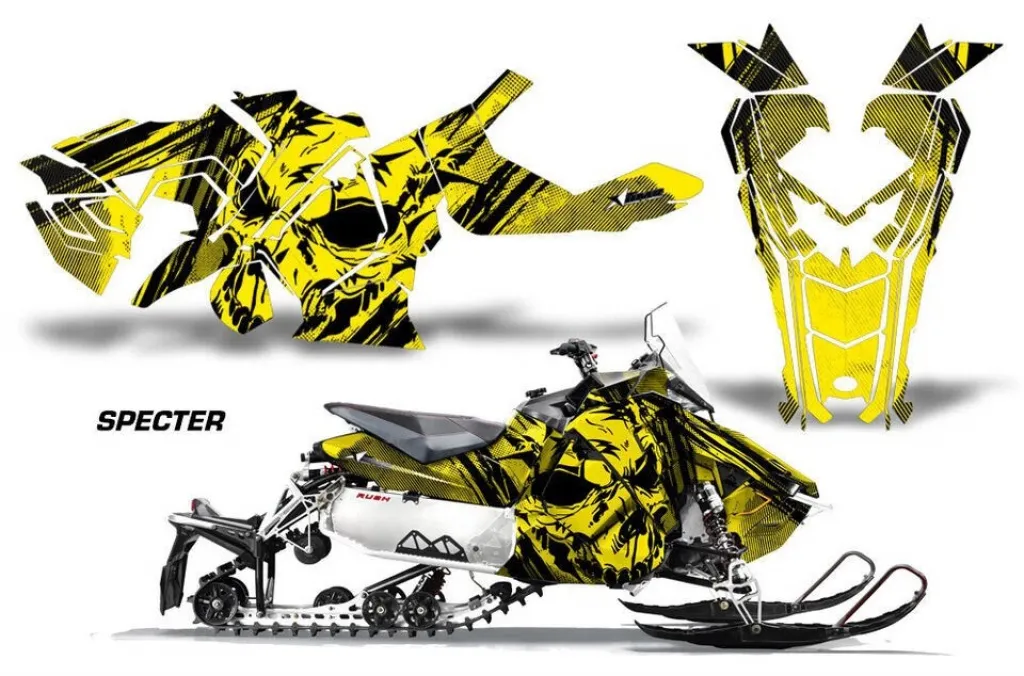 Specter Gelb für Polaris Axys Rush Pro S/Switchback Pro S/Adventure 15+