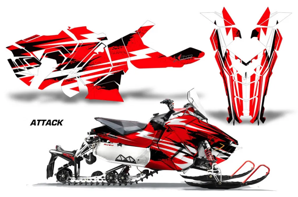 Attack Rot für Polaris Axys Rush Pro S/Switchback Pro S/Adventure 15+